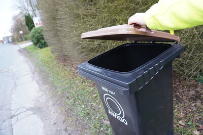 Kontrolle Biomülltonnen