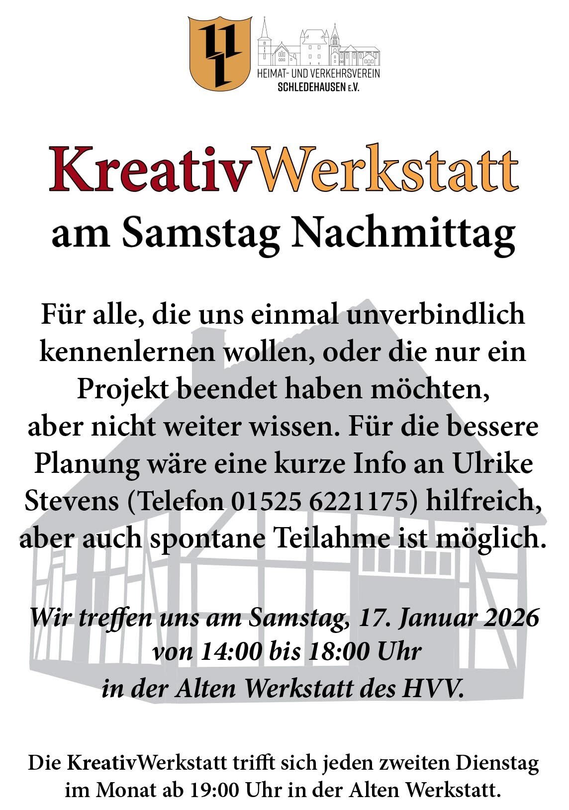 Kretivwerkstatt HVV