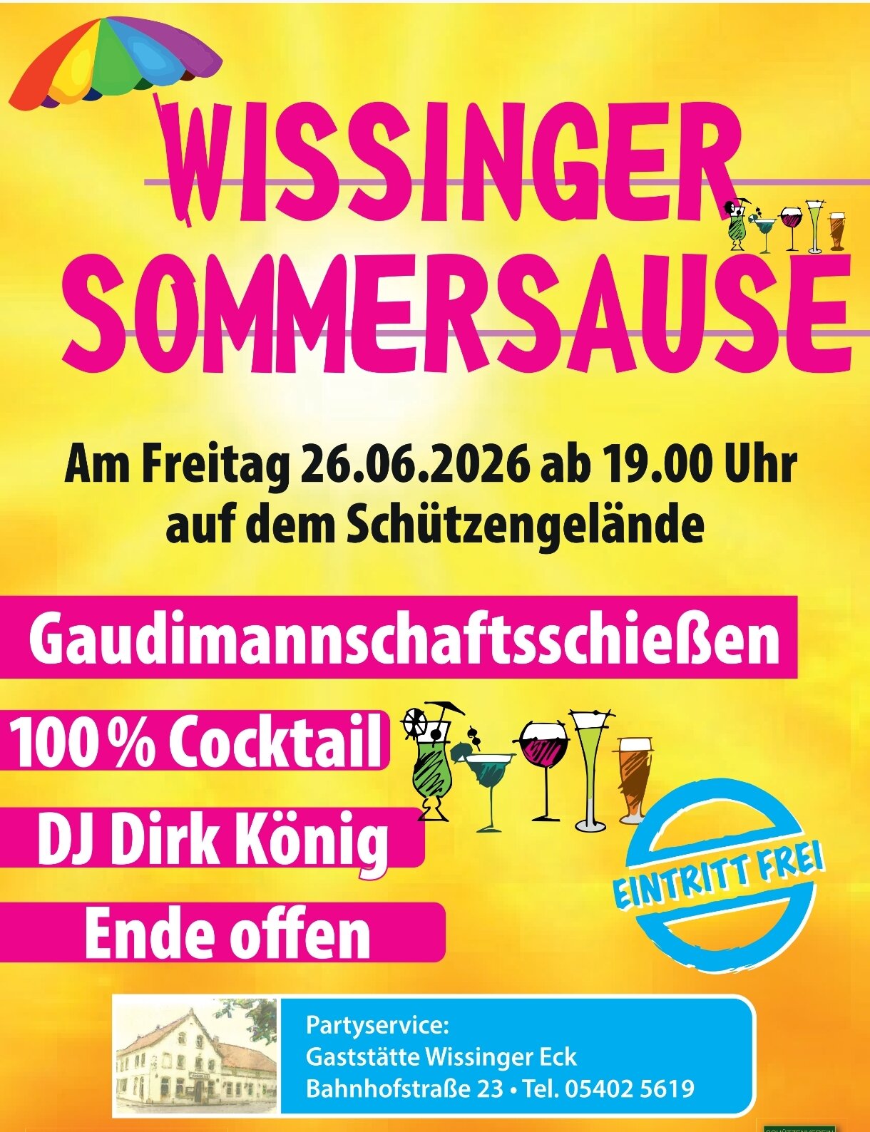 Schützenfest Wissingen - Wissinger Sommersause