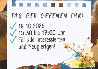 Tag der offenen Tür in der Natur-Erlebnis-Kita am Berg 