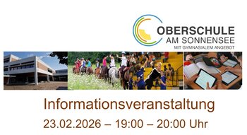 Oberschule am Sonnensee Infotag 23.02.2026