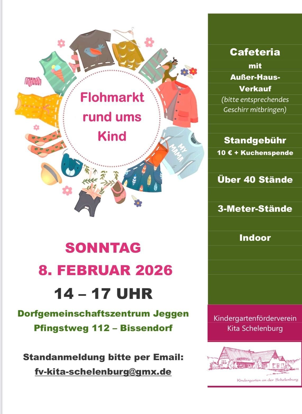 Flohmarkt Förderverein Kita Schelenburg 2026