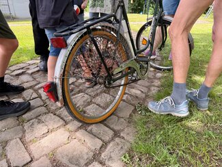 Schledehauser Zehnkampf - Omas Fahrrad