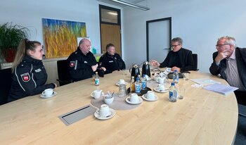 Besuch Polizei Rathaus Bissendorf 04.02.2026