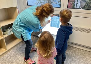 Wissinger Teddybär-Krankenhaus - Röntgengerät