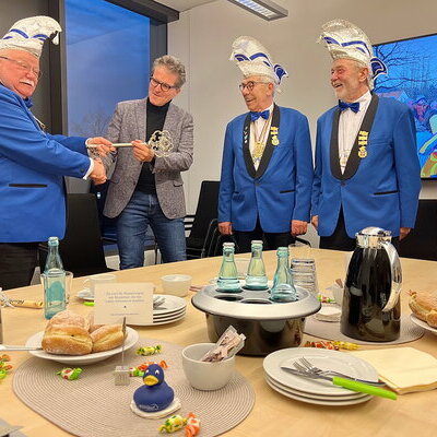 Karnevalsverein letztes Gerangel um den Schlüssel