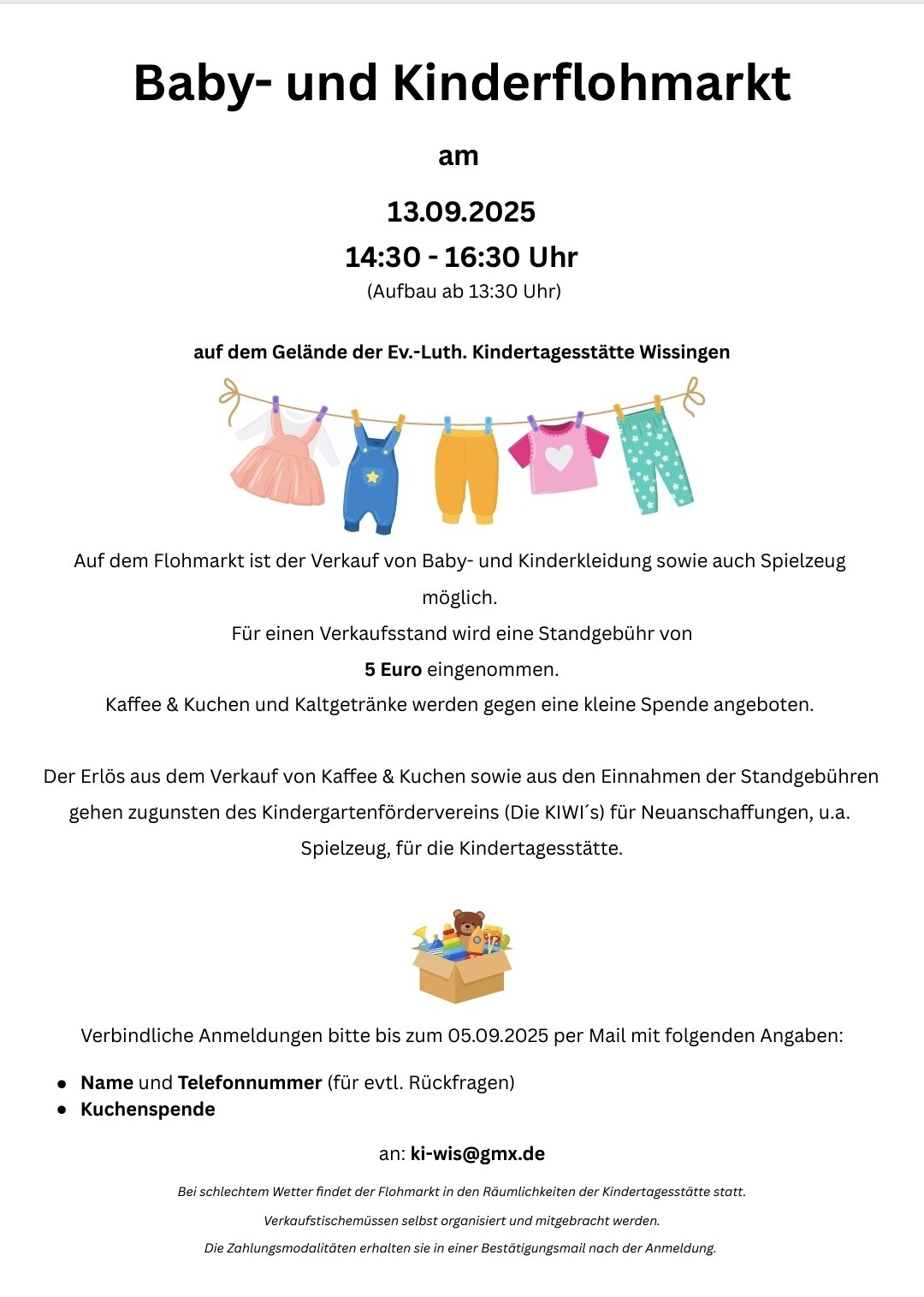 Baby- und Kinderflohmarkt Baby- und Kinderflohmarkt
