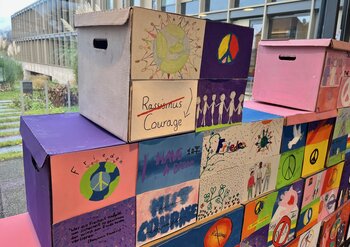 Mauer gegen Rassismus