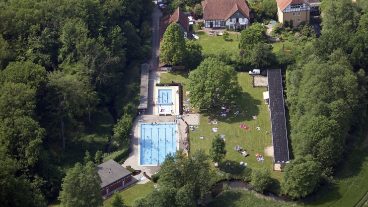 Zwembad Waldbad Schledehausen