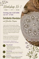Workshop 1 - Gehäkelte Mandalas mit floralen Dessins