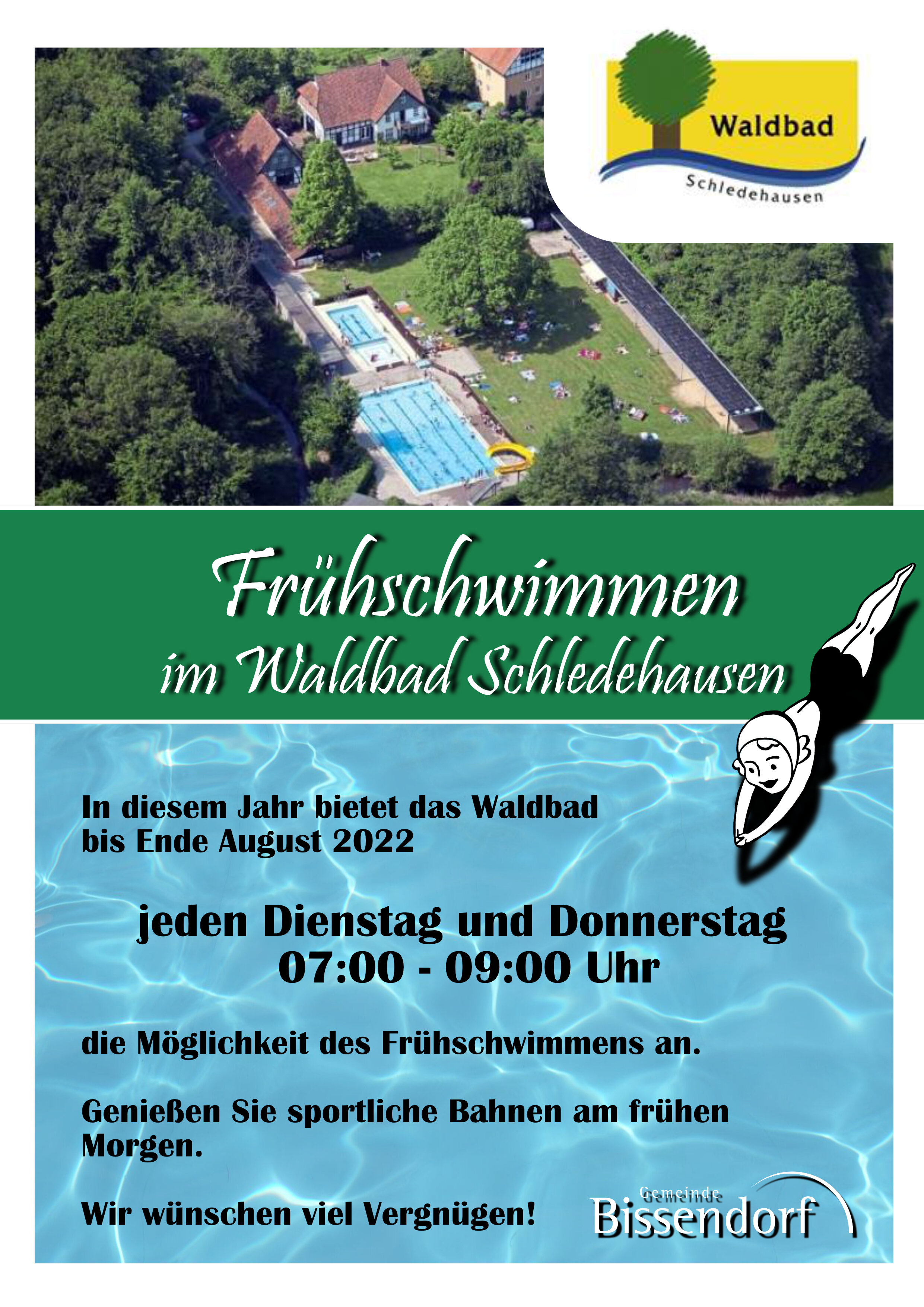 Waldbad Frühschwimmen