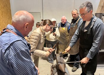 Einweihung der Eventschmiede