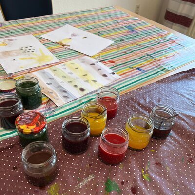 Farbe selbst gemacht