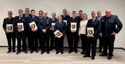 JHV 2026 Gemeindefeuerwehr Bissendorf - Beförderte
