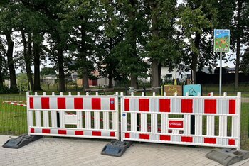 Sperrung Spielplatz Wissinger Mark