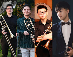 Continental Trombone Quartet - Käthy Braun, Antonio López, Pin Chen-Lu, Zirui Bai Continental Trombone Quartet