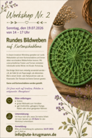 Workshop 2 - Rundes Bildweben auf Kartonschablone