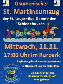 Ökumenischer St, Martinsumzug Schledehausen 2026