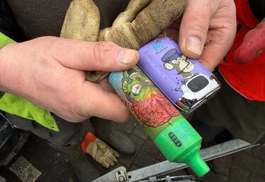 Frühjahrsputz 2026 - Abfall E-Zigaretten