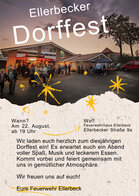 Ellerbecker Dorffest 22.08.2026 - Feuerwehr Ellerbeck Ellerbecker Dorffest 22.08.2026