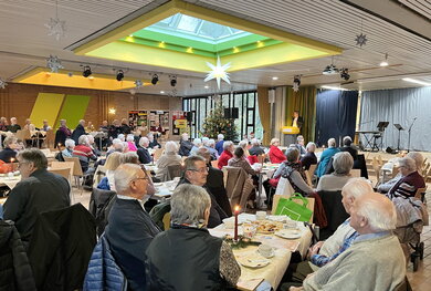 Seniorenadventsfeier Aula OBS