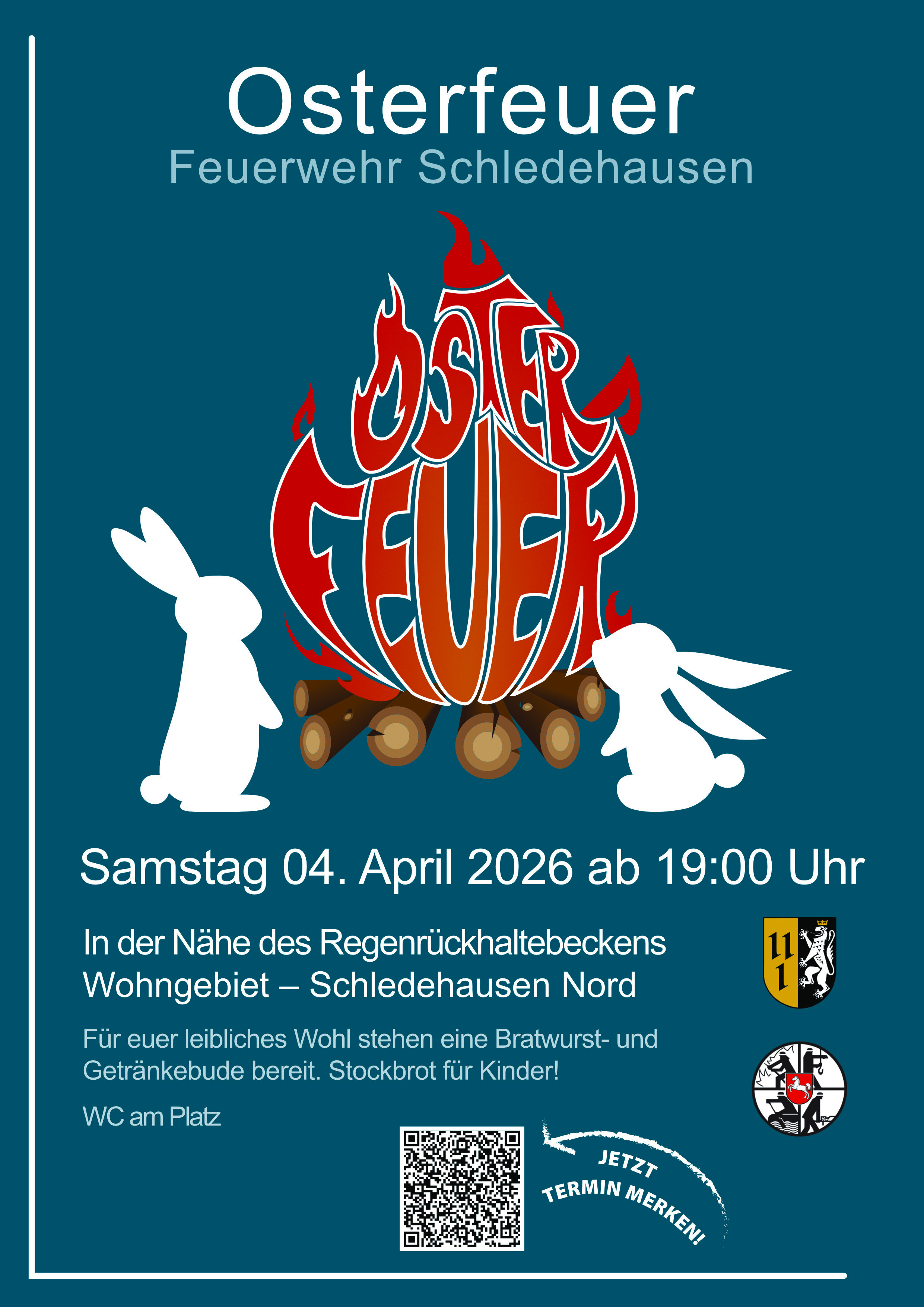 Osterfeuer Feuerwehr Schledehausen Osterfeuer Feuerwehr Schledehausen