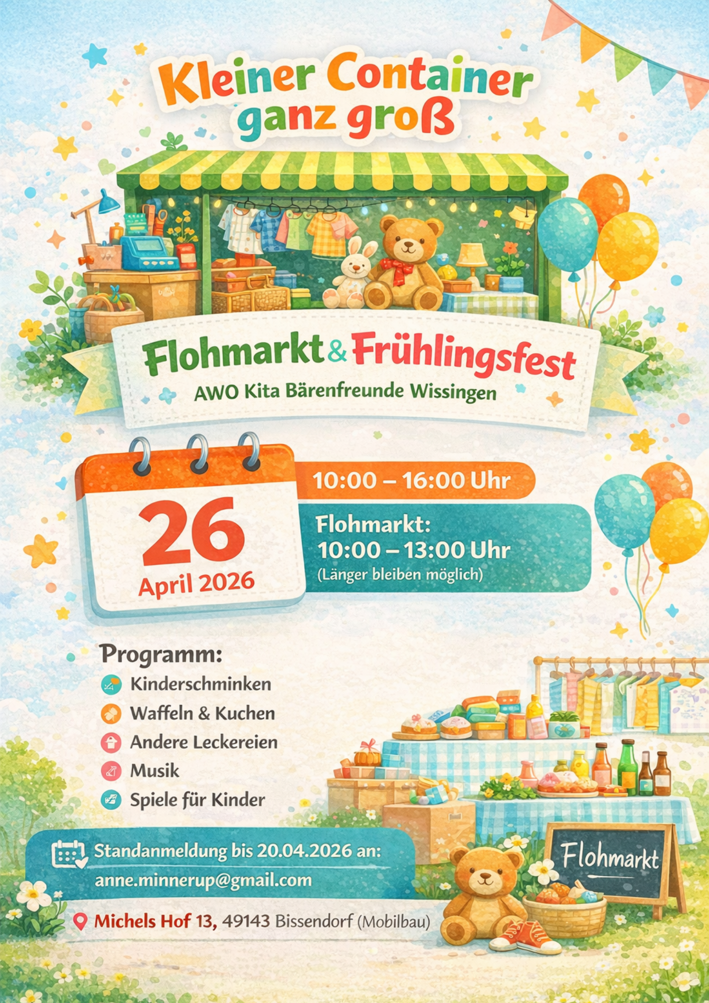 Flyer Frühlingsfest