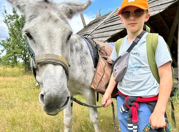Ferienspaß - Eseltrecking 