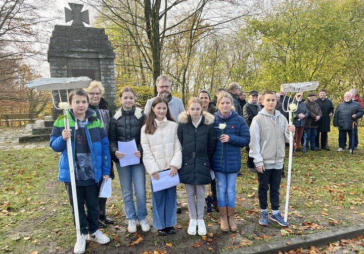 Oberschüler Volkstrauertag