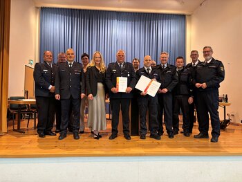 Feuerwehr-Ehrenkreuz für Jürgen Speckmann und Marc Wischmeyer