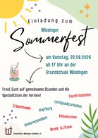 Sommerfest Wissingen 2026