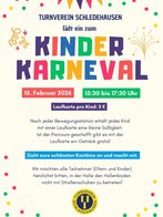 Kinderkarneval TV Schledehausen Plakat 2026