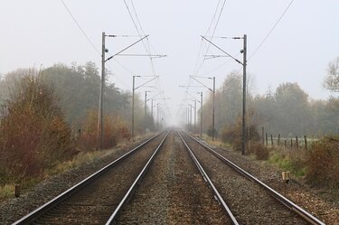 Bahnstromleitungen