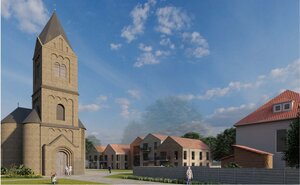 Grafik Bauplan 6 II Kurgarten Schledehausen