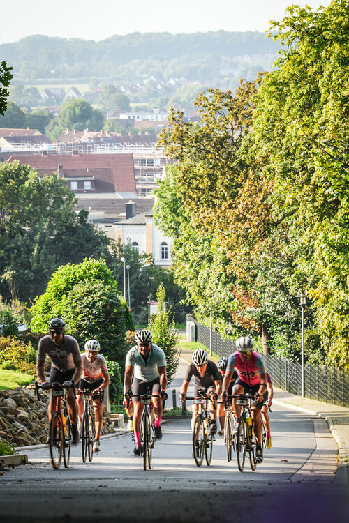 Am härtesten Anstieg "De Muur van Melle"