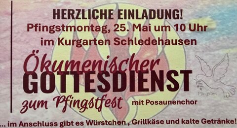 Ökumenischer Pfingstgottesdienst 25.05.2026