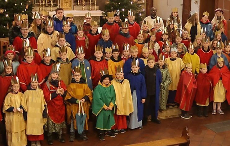 Sternsingeraktion in Bissendorf 2023 - Katholische Pfarreiengemeinschaft Bissendorf-Wissingen-Schledehausen Sternsingeraktion in Bissendorf 2023