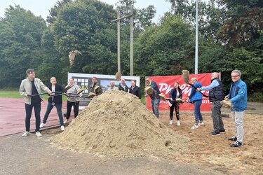 Spatenstich Sporthalle TVB-H