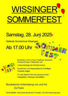 Wissinger Sommerfest 2025 - Kontakt- und Informationsgruppe Wissingen Wissinger Sommerfest 2025